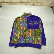 Vintage Multicolour Fleece Men's Large