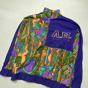 Vintage Multicolour Fleece Men's Large