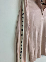 Pink Tommy Hilfiger Sweater Women's Large