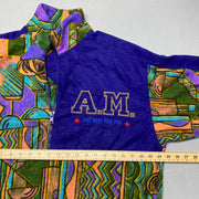 Vintage Multicolour Fleece Men's Large