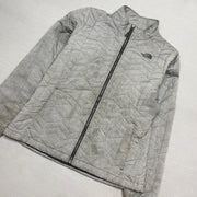 Grey North Face Jacket Women's Large