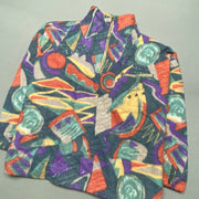 Vintage Multicolour Fleece Men's Large