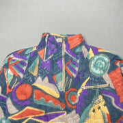 Vintage Multicolour Fleece Men's Large