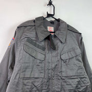 Grey Workwear Jacket Men's Large