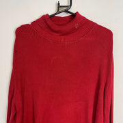 Red Lauren Ralph Lauren Turtle Neck Sweater Womens XXXL