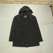 Black North Face Raincoat Women's XS