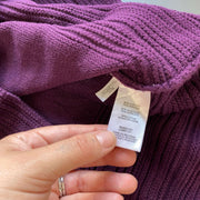 Purple Calvin Klein Knitwear Sweater Women's Large