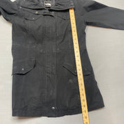 Black North Face Raincoat Women's XS