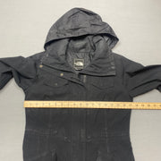 Black North Face Raincoat Women's XS