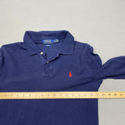 Navy Polo Ralph Lauren Polo Shirt Women's Large