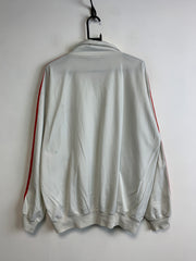 00s White Adidas Track Jacket Men's XL