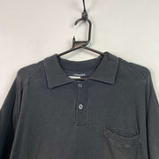 Black Adidas Polo Shirt XXL