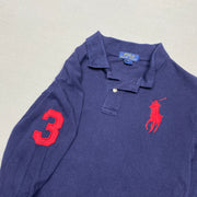 Navy Polo Ralph Lauren Polo Shirt Women's Large