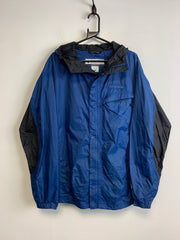 Navy Columbia Raincoat Men's XL