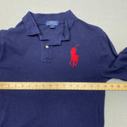 Navy Polo Ralph Lauren Polo Shirt Women's Large