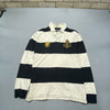 Vintage Black and White Polo Ralph Lauren Polo Shirt Men's XL