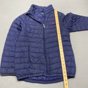 Navy Polo Ralph Lauren Puffer Jacket Women's Medium