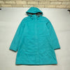 Blue L.L.Bean Long Raincoat Men's Medium