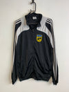 00s Black and White Adidas Track jacket Men's Medium