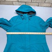 Blue L.L.Bean Long Raincoat Men's Medium