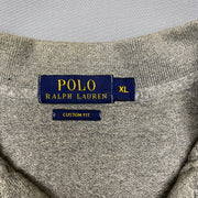 Grey Polo Ralph Lauren Polo Shirt Men's XL