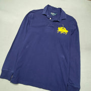 Vintage Navy Polo Ralph Lauren Polo Shirt Men's Medium