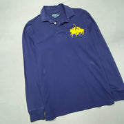 Vintage Navy Polo Ralph Lauren Polo Shirt Men's Medium