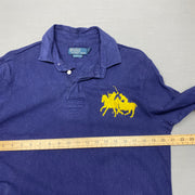 Vintage Navy Polo Ralph Lauren Polo Shirt Men's Medium