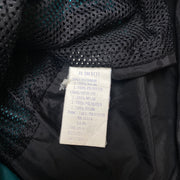 Cyan and Black Columbia Raincoat Men's Medium