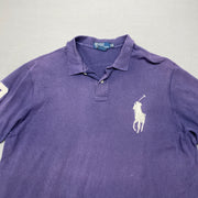 Vintage Navy Polo Ralph Lauren Polo Shirt Men's XXL