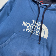 Blue North Face Hoodie Men's Small