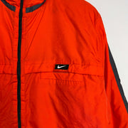 Vintage 90s Red Grey Reversible Nike Jacket Large