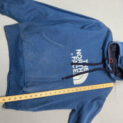 Blue North Face Hoodie Men's Small