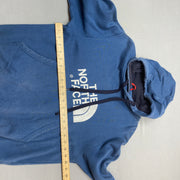 Blue North Face Hoodie Men's Small