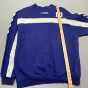 Navy Hummel Sweatshirt Men's Medium