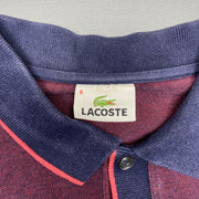 Maroon Lacoste Polo Shirt Men's Large