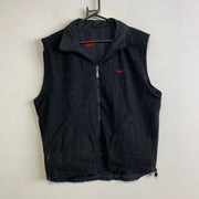 Vintage 90s Black Nike Reversible Vest Men's XL