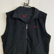 Vintage 90s Black Nike Reversible Vest Men's XL