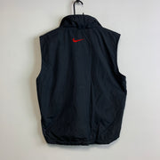 Vintage 90s Black Nike Reversible Vest Men's XL