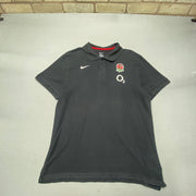 Black Nike Polo Shirt Women's XL