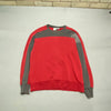 Red and Grey Puma Sweatshirt Men's Large