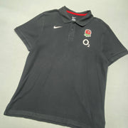 Black Nike Polo Shirt Women's XL