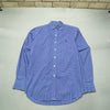 Blue Polo Ralph Lauren Button up Shirt Men's Large