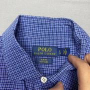 Blue Polo Ralph Lauren Button up Shirt Men's Large