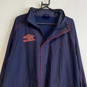 Vintage 90s Navy Umbro Jacket Men's Medium