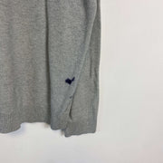 Grey Tommy Hilfiger Quarter Zip Knitwear Mens XL