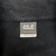 Black Jacket Wolfskin Fleece Jacket Men's Large