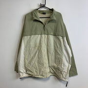 Vintage 90s Khaki and White Nike Jacket Men's XL