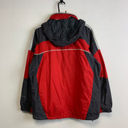 Black and Red Columbia Raincoat Men's Small