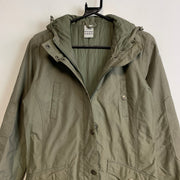 00s Khaki Adidas Long Coat Women's Medium